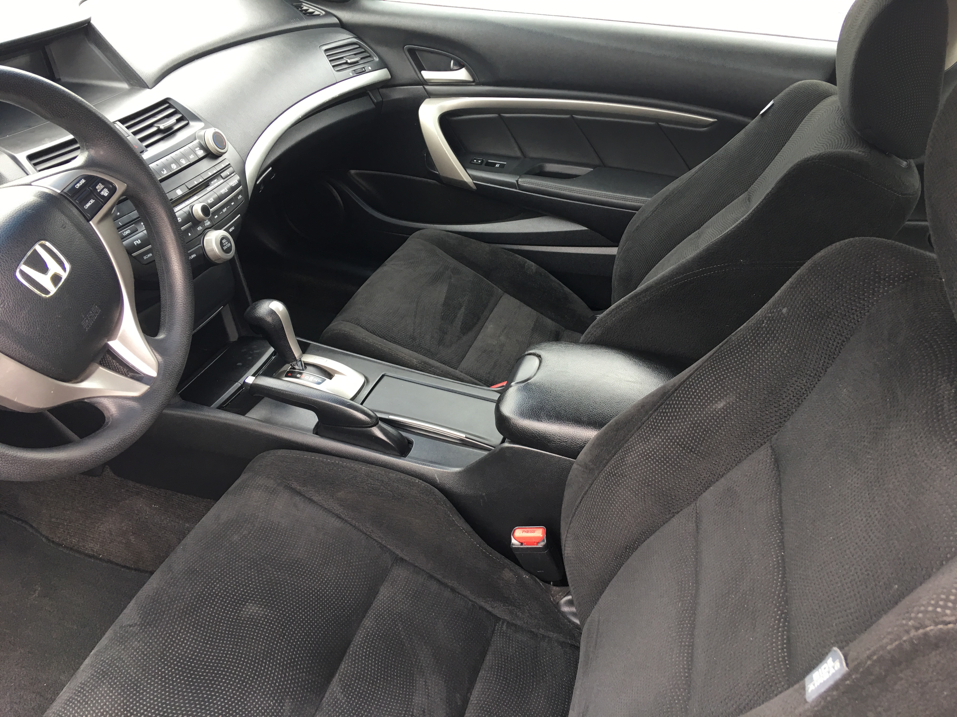 inside 2012 Honda Civic